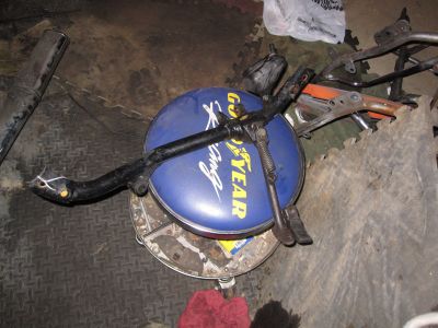 Left subframe section.
Keywords: gl1200;goldwing;1984