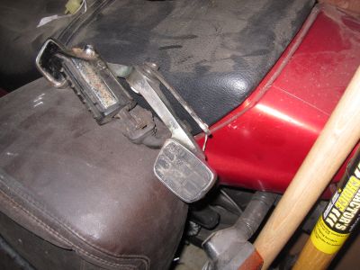 Heel-toe shifter and left side peg.
Keywords: gl1200;goldwing;1984